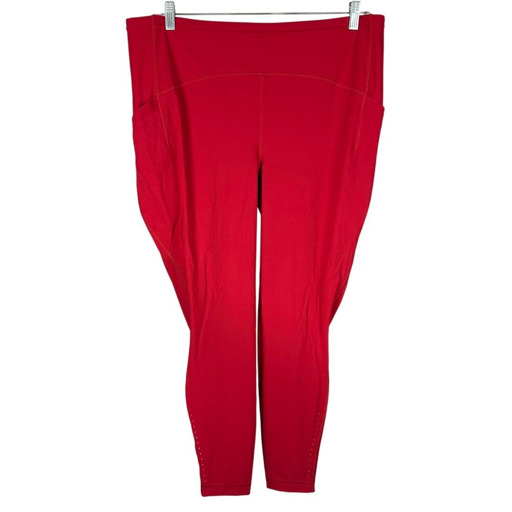 Lululemon Swift Speed High-Rise Tight Dark Red Women's Size 20 EUC